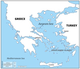 Disputes Over The Islands Of The Aegean Sea-Sanskriti IAS - Sanskriti IAS